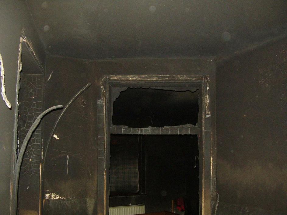 Požar pri Novem mestu 