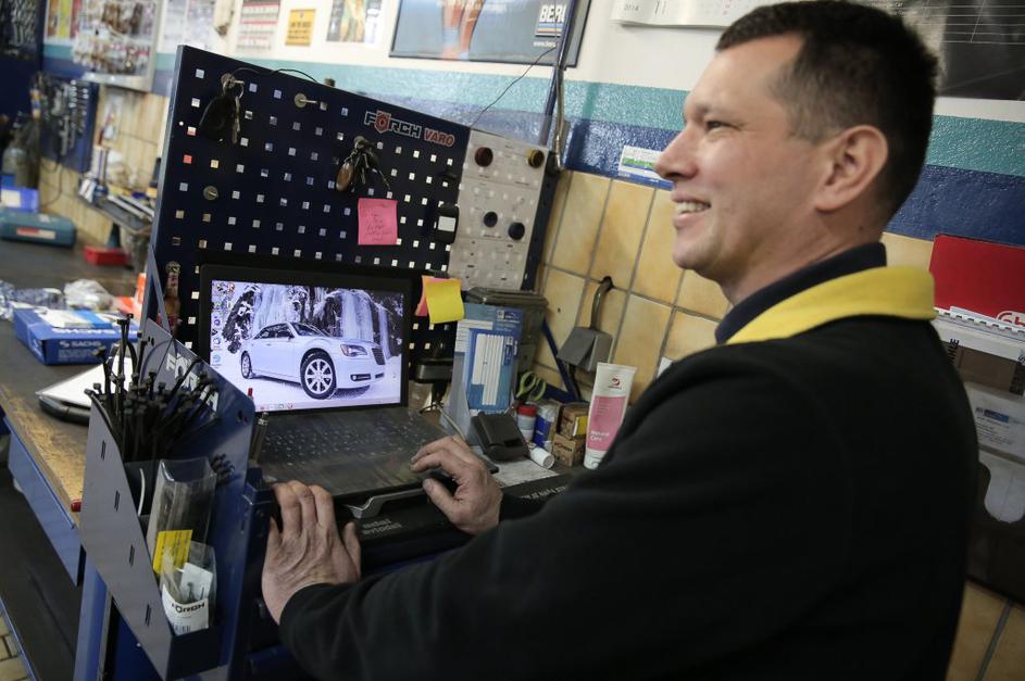 Mehanik leta Primož Rožnik