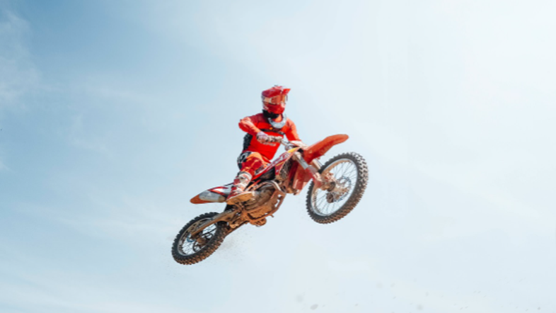 Franjo Von Allmen na motokrosu