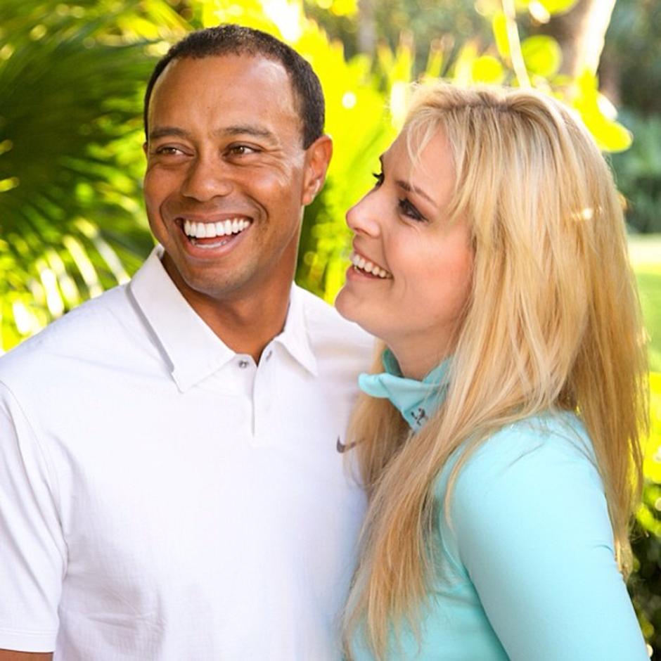 Tiger Woods, Lindsey Vonn par, facebook | Avtor: Facebook