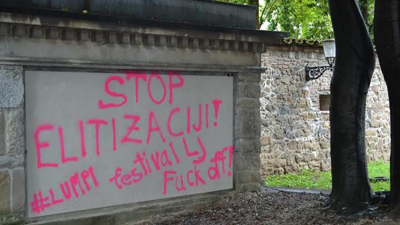 Križanke - grafiti