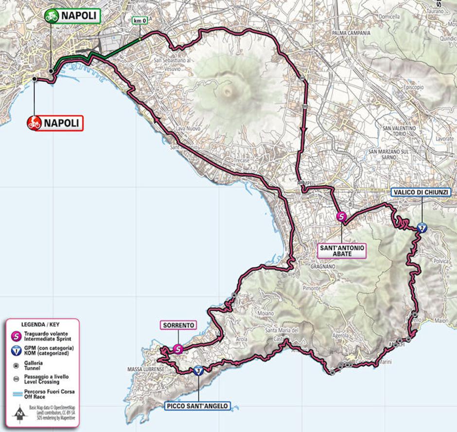 Trasa 6. etape Gira | Avtor: Cyclingstage