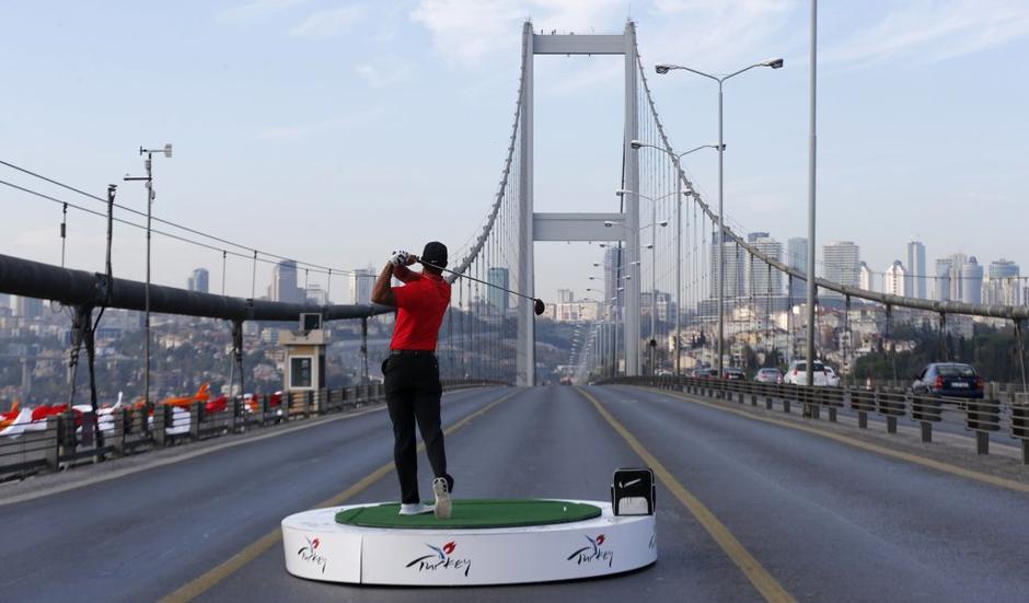Tiger Woods Bospor golf Carigrad | Avtor: Reuters