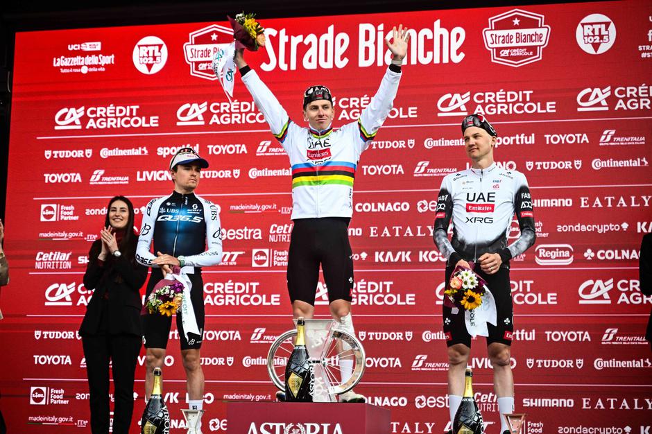 Tadej Pogačar; Strade Bianche | Avtor: Profimedia