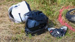 prometna nesreča motorist motor