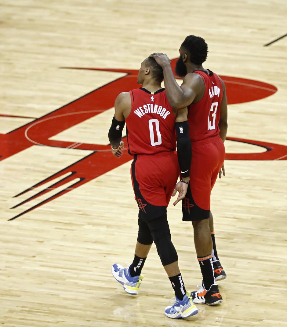 Russell Westbrook James Harden Houston Rockets | Avtor: Epa