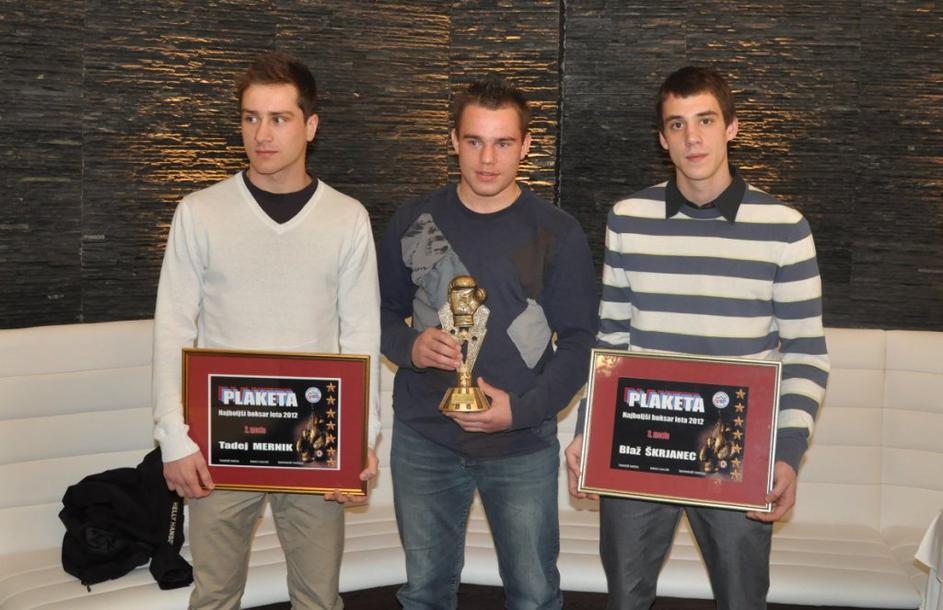 Venko Mernik Škrjanec Boksar boksarka leta podelitev Mon Cherie Ljubljana BZS