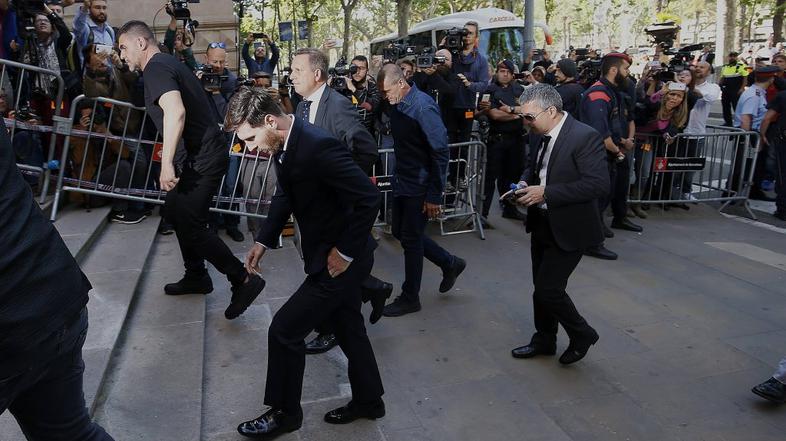 Messi sodišče Barcelona