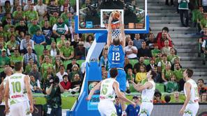 Slovenija Italija EuroBasket Stožice Ljubljana Cusin Begić Lorbek Dragić