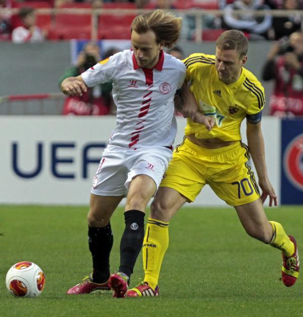 Rakitić Mertelj Evropska liga