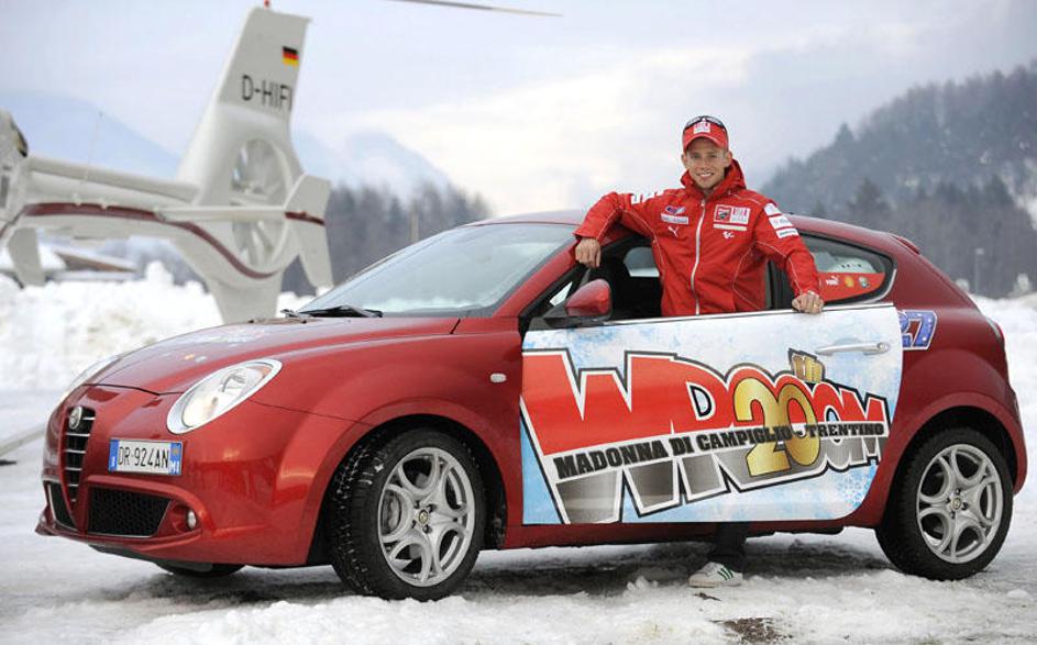 Wrooom! Madonna di Campiglio Ducati Stoner Hayden