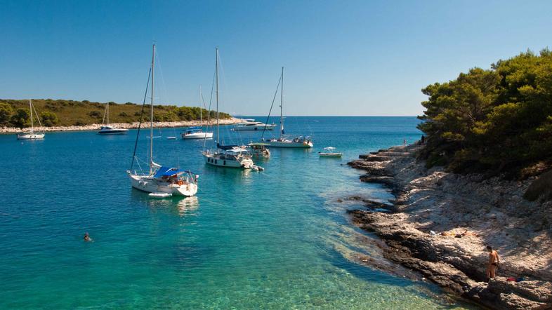 poletje, dalmacija, jadranje