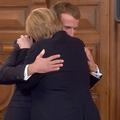 Angela Merkel in Emmanuel Macron