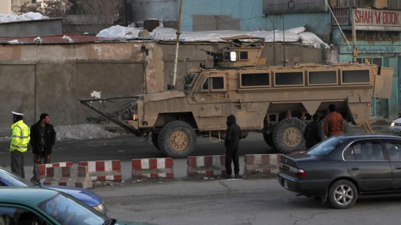 Napad na ameriška častnika v Afganistanu