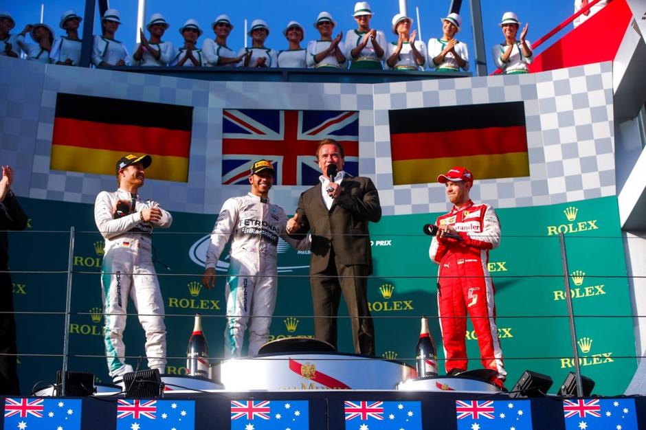 rosberg vettel hamilton vn avstralije | Avtor: EPA