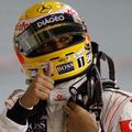 Lanski prvak Lewis Hamilton (na fotografiji) je vzhičen zaradi Schumacherjeve vr