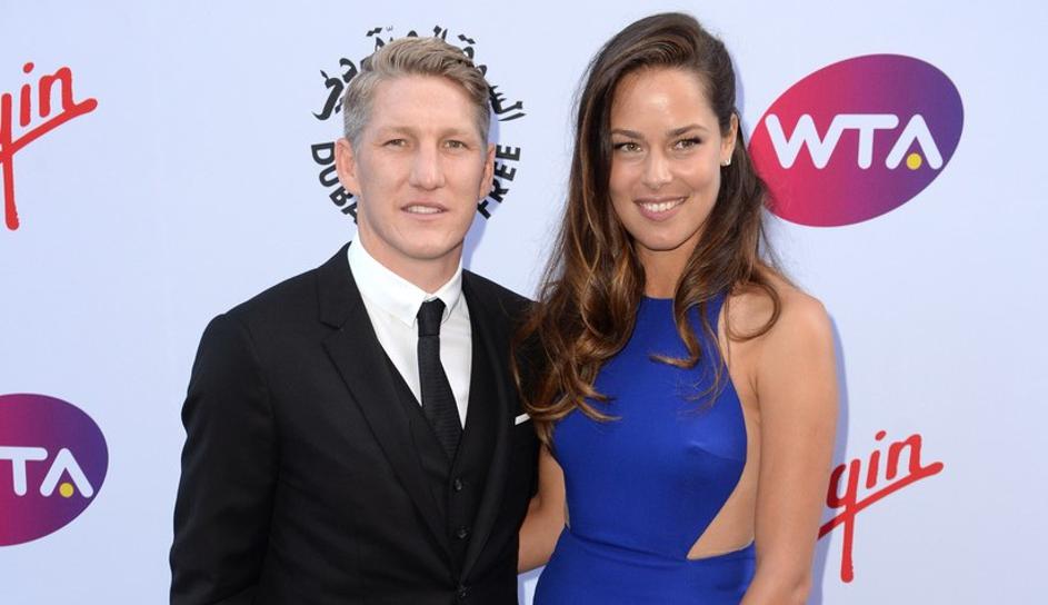 Ana Ivanović in Bastian Schweinsteiger 