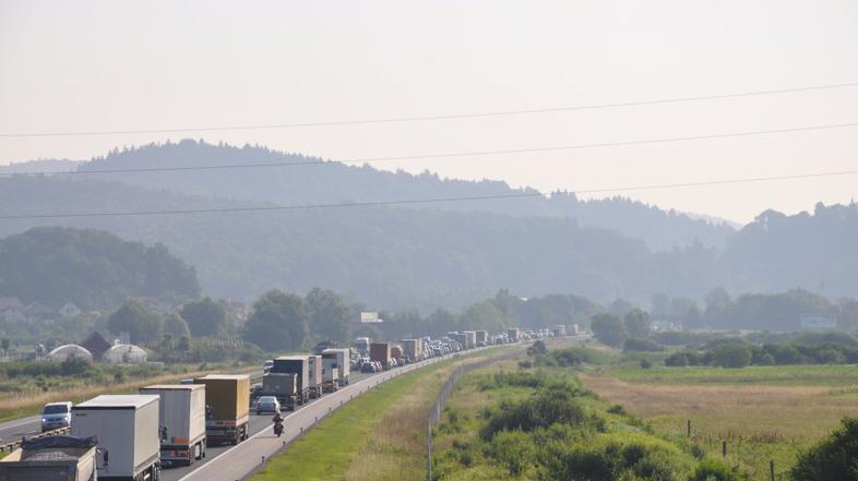 Zastoji primorska avtocesta