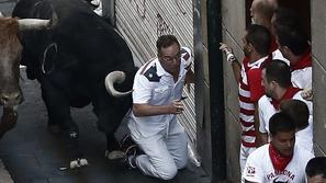 Tek pred biki, Pamplona