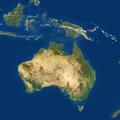 zemljevid Nova Zelandija Avstralija