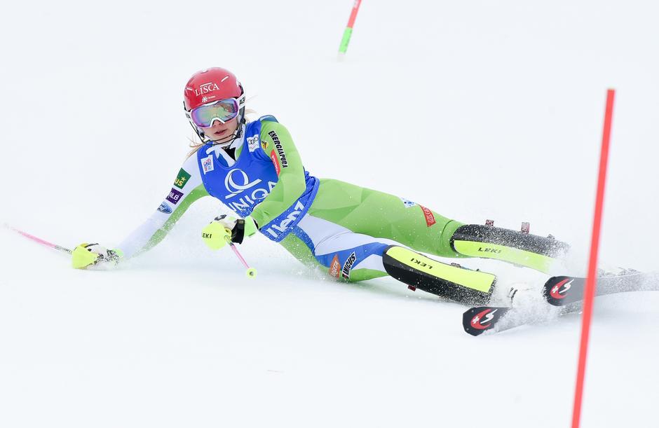 Ana Bucik Lienz slalom | Avtor: epa