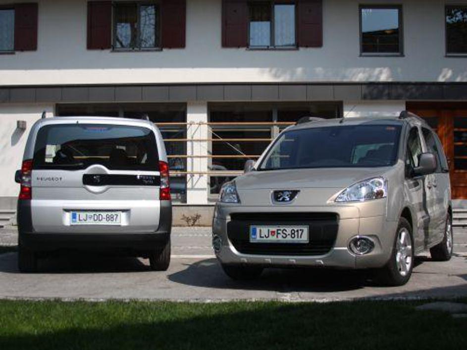 Peugeot je Slovencem predstavil bipperja in partnerja.