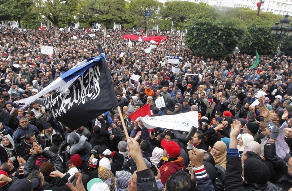 Protesti v Tuniziji