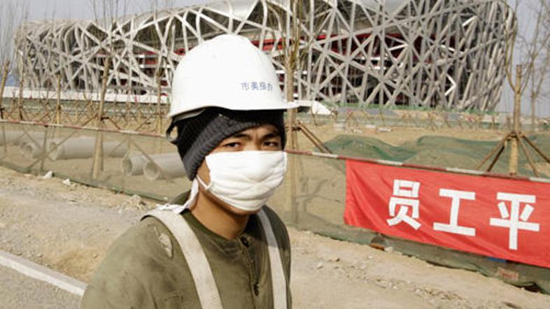 Poleg onesnaženega zraka lahko olimpijske igre v Pekingu ogrozijo tudi teroristi