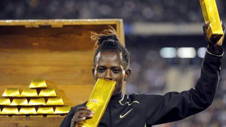 Zmagovalci vseh mitingov so doslej dobivali zlato. Odslej bodo štirikaratni diam