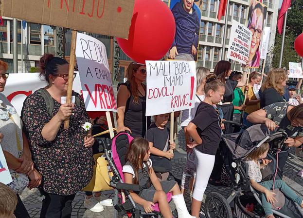 Protest za bolne otroke