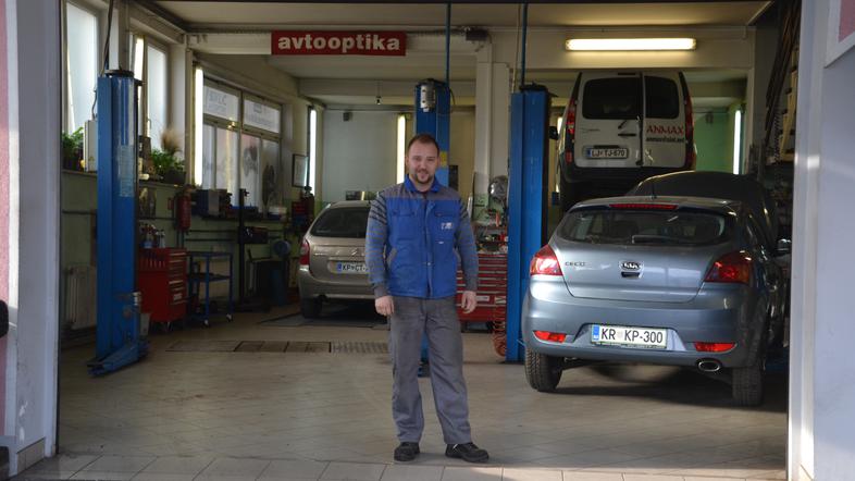 Mehanik leta 2018 Anže Soklič