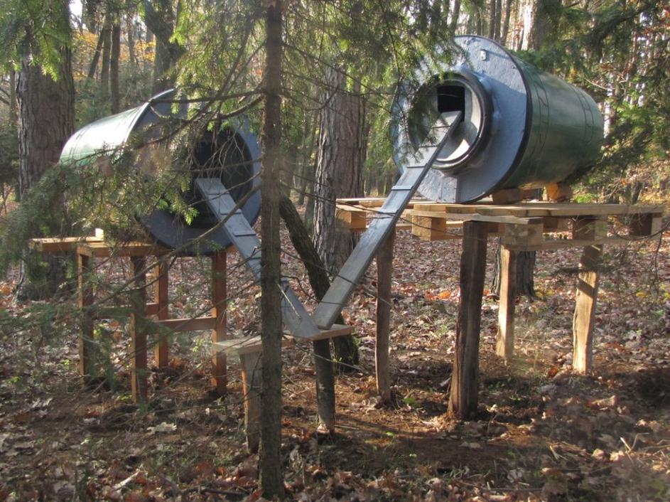 Mačji hoteli v Mariboru.