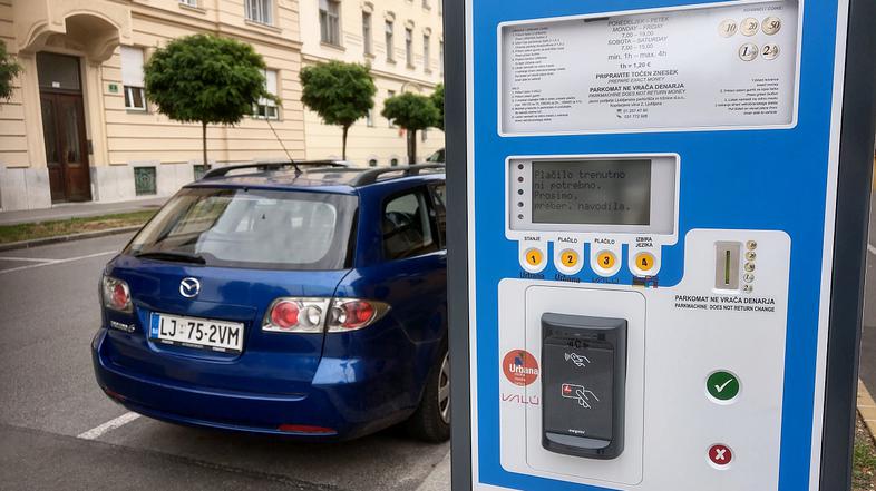 parkiranje v ljubljani, parkirišče, parkirnina