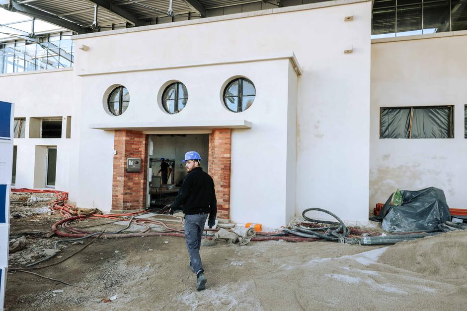 Gradnja kopališče Ilirija delavci | Avtor: Saša Despot