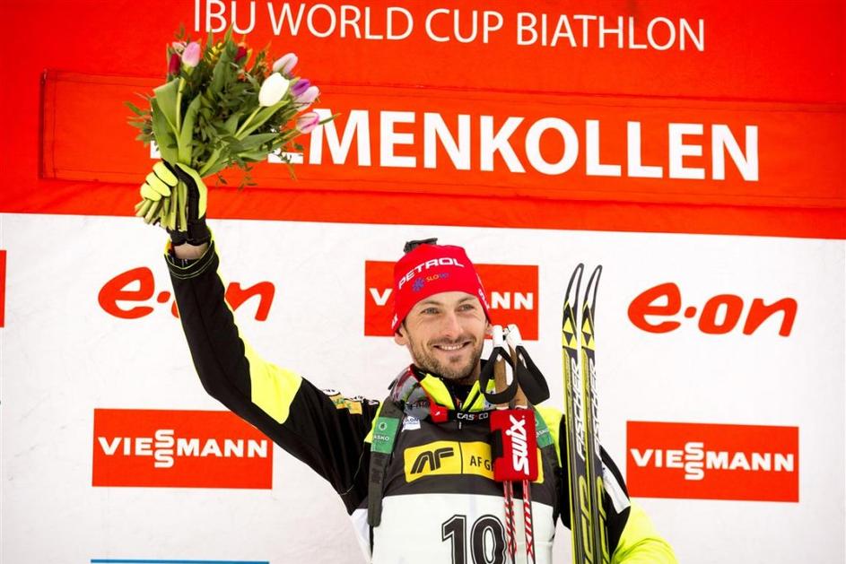 Fak Oslo biatlon sprint svetovni pokal zmaga stopničke