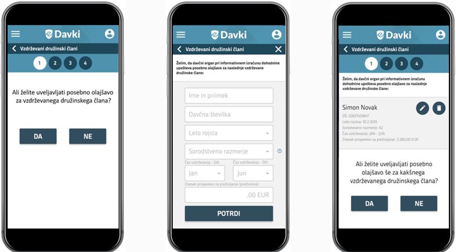 mobilni eDavki | Avtor: FURS