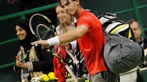 Prejšnji teden je Nadala gripa dobro zdelala. Melbourne pa se bliža. (Foto: Reut