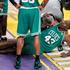 NBA finale šesta tekma 2010 Los Angeles Lakers Boston  Celtics poškodba Perkins