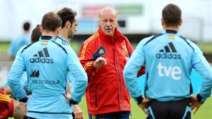 Del Bosque Španija trening priprave Euro 2012 Schruns Avstrija