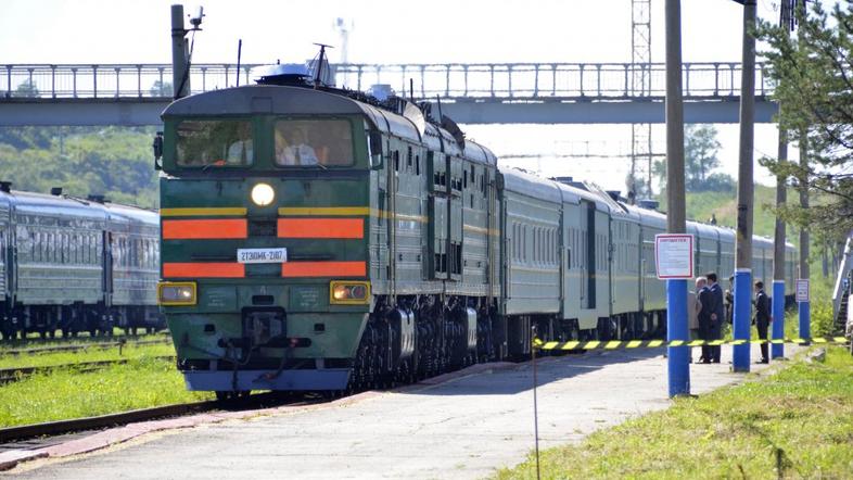 Kim Jong Il po Rusiji potuje z vlakom.