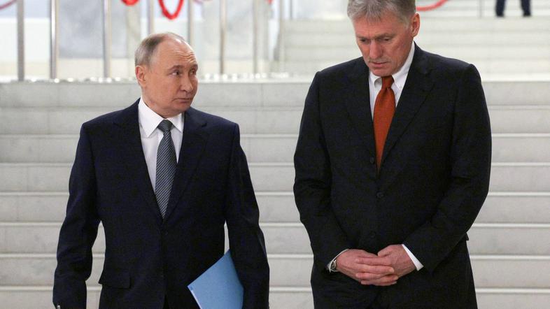 Vladimir Putin Dmitrij Peskov