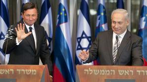 Borut Pahor, Benjamin Netanjahu