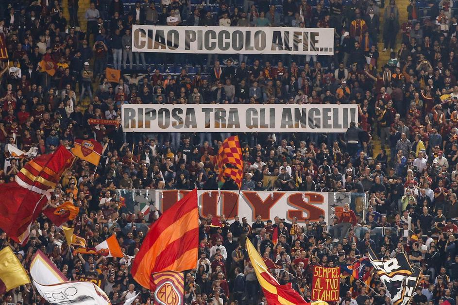 AS Roma Liverpool Alfie