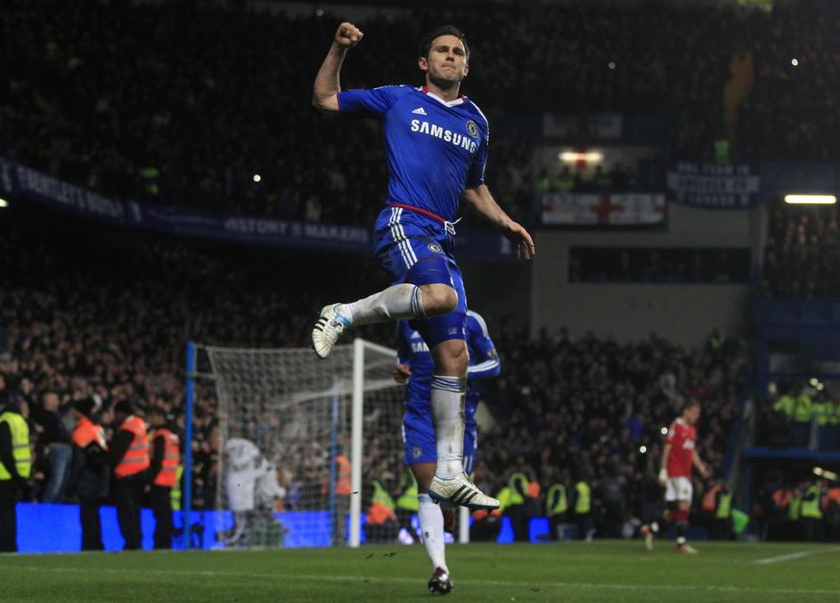 Frank Lampard gol zadetek veselje proslavljanje slavje proslava