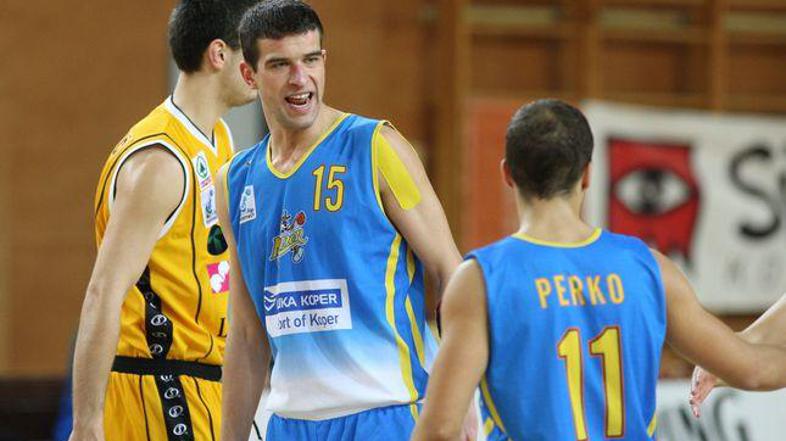 Košarkarji Kopra so zabeležili še drugi poraz v ligi za obstanek. (Foto: KZS/ale