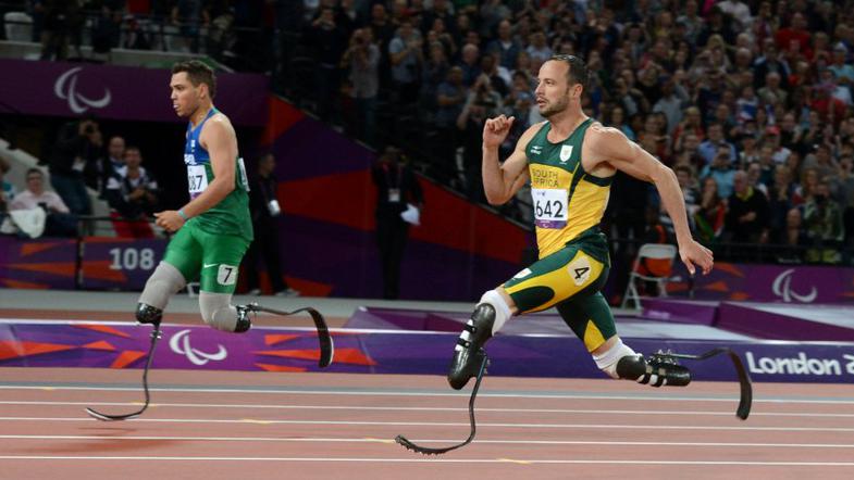 Oscar Pistorius Alan Oliveira paraolimpijske igre London