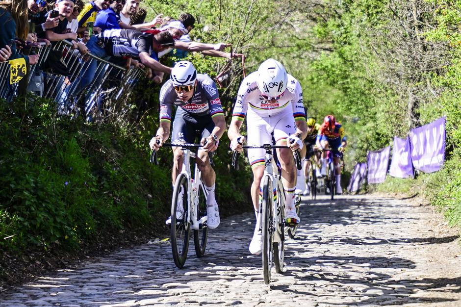 Tadej Pogačar in Mathieu van der Poel | Avtor: Profimedia