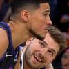 Luka Dončić in Devin Booker