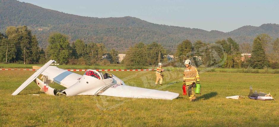 Nesreča ultralahkega letala | Avtor: PGD Ribnica
