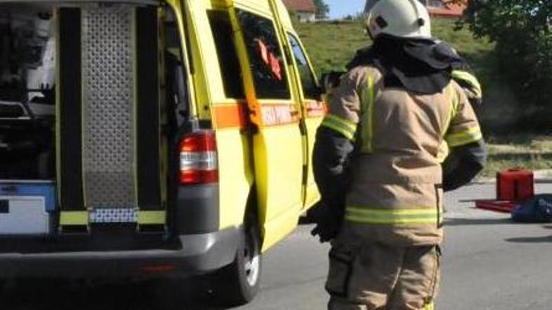 nesreča, motororist